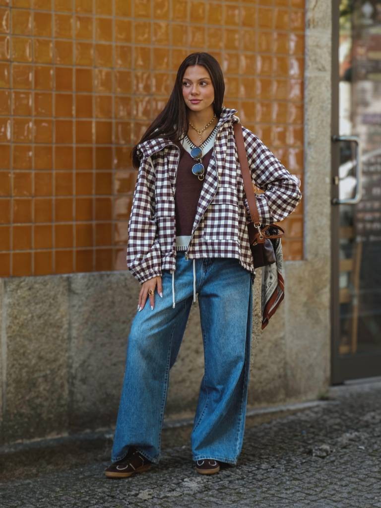 PARKA AOS QUADRADOS