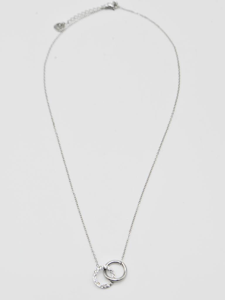 COLAR COM PENDENTE DE DOIS...