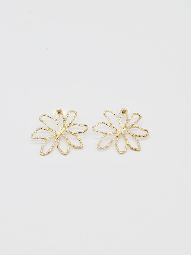 BRINCOS EM FORMATO DE FLOR