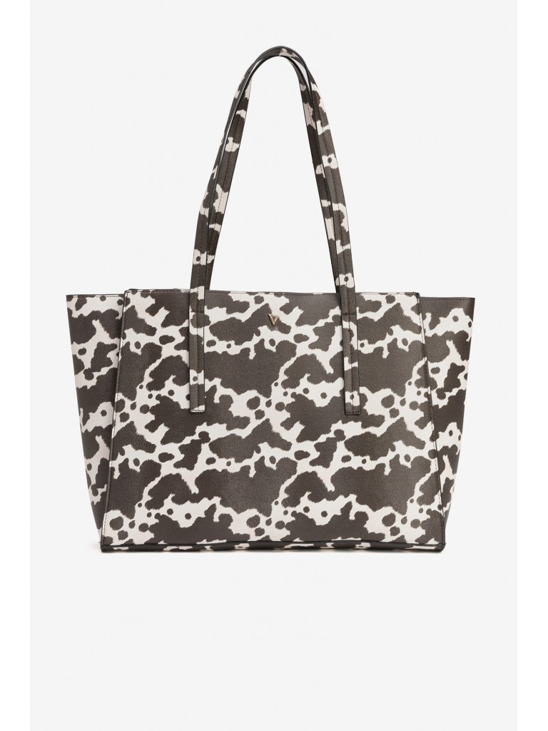 Carteira tote castanha...