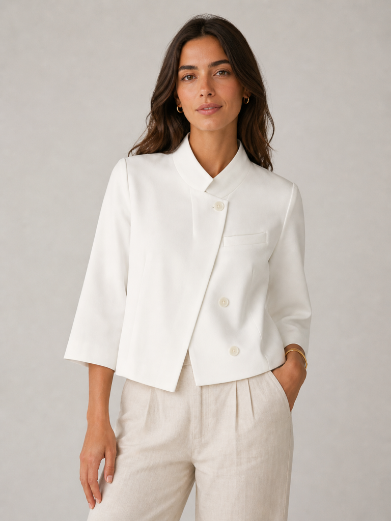 BLAZER CURTO BRANCO