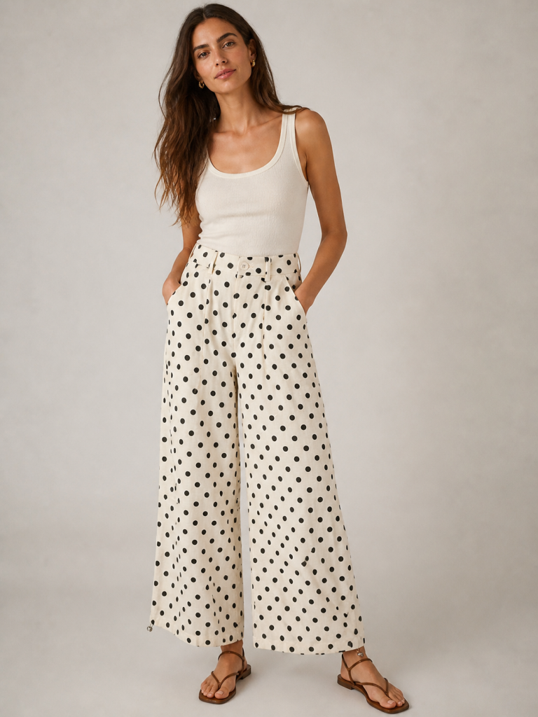 CALÇA DE BOLINHAS